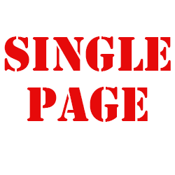 Single Page Hosting