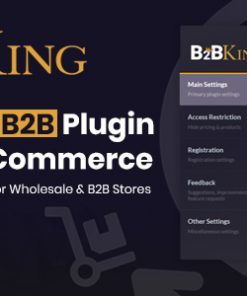 B2BKing - The Ultimate WooCommerce B2B & Wholesale Plugin