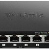 D-Link Ethernet PoE Switch, 5 Port Unmanaged with 4 PoE Ports Fanless Desktop or Wall Mount Plug and Play (DES-1005P), Black