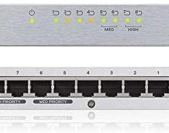 Zyxel 8-Port Desktop Gigabit Ethernet Switch - metal housing, [GS108B]