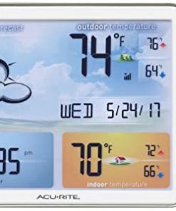 AcuRite 02081M Weather Station with Jumbo Display and Atomic Clock