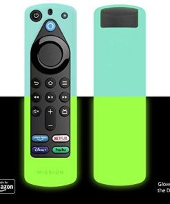 All New, Made for Amazon Remote Cover Case, for Alexa Voice Remote (3rd Gen) - Glow in the Dark