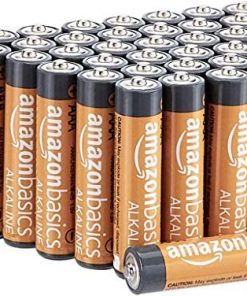 Amazon Basics 36 Pack AAA High-Performance Alkaline Batteries, 10-Year Shelf Life, Easy to Open Value Pack