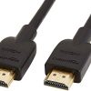 Amazon Basics High-Speed 4K HDMI Cable - 10 Feet, Pack of 3