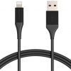 Amazon Basics Lightning to USB Cable - Advanced Collection, MFi Certified Apple iPhone Charger, Black, 6-Foot (Durability Rated 10, 000 Bends) upgrade