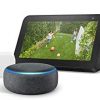 Amazon Smart Home Bundle: Echo Show 5, Ring Stick Up Cam (Battery), Echo Dot (3rd Gen), and Amazon Smart Plug
