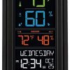 La Crosse Technology S82967-INT Wireless Digital Personal Weather Station, Black