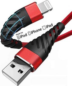 Long iPhone Charger Cable 10ft for [ MFi Certified],(2 Pack) CyvenSmart 10 Foot Lightning Cable Fast Charging Cord 10 Feet for iPhone 11/11 Pro/11 Pro Max/XS/XS Max/XR/X/8/8 Plus/7/7 Plus/6 Plus