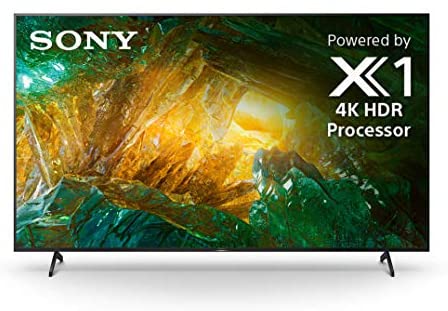 Sony X800H 75-inch TV: 4K Ultra HD Smart LED TV with HDR and Alexa Compatibility - 2020 Model