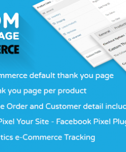 Custom Thank You Page for WooCommerce