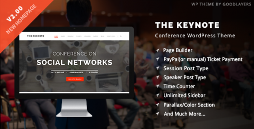 The Keynote - Conference / Event WordPress