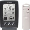 AcuRite 00829 Digital Weather Station with Forecast/Temperature/Clock/Moon Phase,Black