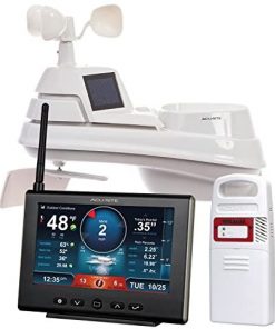 AcuRite 01024M Pro Weather Station with HD Display, Lightning Detector, Rain, Wind, Temperature and Humidity, (5-in-1)