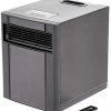 AmazonBasics Portable Eco-Smart Space Heater - Black (Renewed)