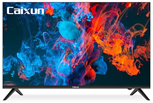 Caixun Android TV 43-Inch Smart LED TV 4K EC43S1UA - Ultra HD Flat Screen Television with HDR10 and Voice Remote - Chromecast Built-in,Google Assistant,Bluetooth (2021 Model 43" TV)