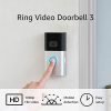 Certified Refurbished Ring Video Doorbell 3 – enhanced wifi, improved motion detection, easy installation