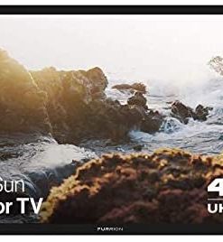Furrion Aurora - Partial Sun Series 49-Inch Weatherproof 4K Ultra-High Definition LED Outdoor Television with Auto-Brightness Control for Outdoor Entertainment - FDUP49CBR