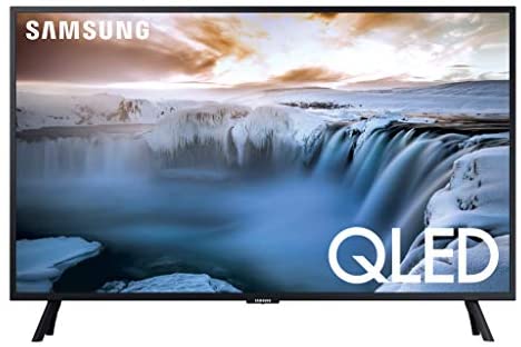 SAMSUNG QN32Q50RAFXZA Flat 32" QLED 4K 32Q50 Series Smart TV (2019 model)