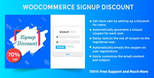 Woocommerce Signup Discount