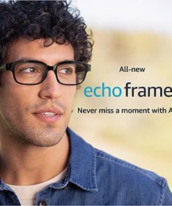Echo Frames (2nd Gen) | Smart audio glasses with Alexa | Classic Black