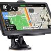 GPS Navigation for Car, Latest 2021 Map 7 inch Touch Screen Car GPS 256-8GB, Voice Turn Direction Guidance, Support Speed and Red Light Warning, Pre-Installed North America Lifetime map Free Update……