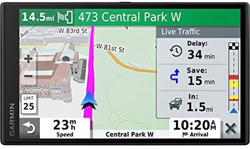 Garmin 010-N2153-00 DriveSmart 65 Premium Navigator with Amazon Alexa - (Renewed)