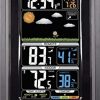 La Crosse Technology S88907 Vertical Wireless Color Forecast Station with Temperature Alerts