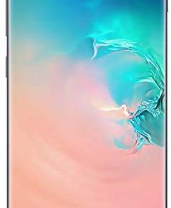 Samsung Galaxy S10+ Factory Unlocked Android Cell Phone | US Version | 128GB of Storage | Fingerprint ID and Facial Recognition | Long-Lasting Battery | Prism White