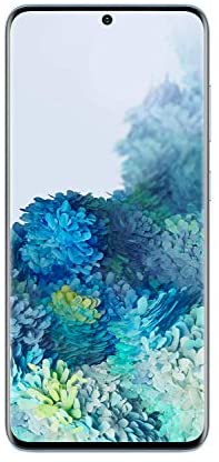 Samsung Galaxy S20 5G Factory Unlocked New Android Cell Phone US Version, 128GB of Storage, Fingerprint ID and Facial Recognition, Long-Lasting Battery, Cloud Blue