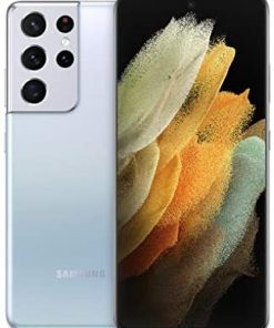 Samsung Galaxy S21 Ultra 5G | Factory Unlocked Android Cell Phone | US Version 5G Smartphone | Pro-Grade Camera, 8K Video, 108MP High Res | 128GB, Phantom Silver (SM-G998UZSAXAA)