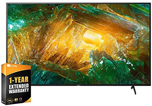 Sony XBR43X800H 43 inch X800H 4K Ultra HD LED Smart TV 2020 Model Bundle with Extended Care Package