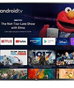 TCL 43-inch Class 4-Series 4K UHD HDR Smart Android TV - 43S434, 2021 Model