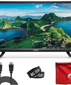 VIZIO D-Series 32-Inch Class 1080p Full HD LED Smart TV (D32F-G1) with Built-in HDMI, USB, SmartCast, Voice Control Bundle with Circuit City 6-Feet 4K HDMI Cable and Accessories