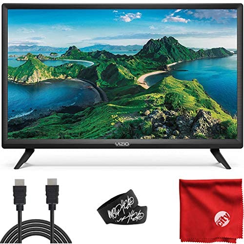 VIZIO D-Series 32-Inch Class 1080p Full HD LED Smart TV (D32F-G1) with Built-in HDMI, USB, SmartCast, Voice Control Bundle with Circuit City 6-Feet 4K HDMI Cable and Accessories