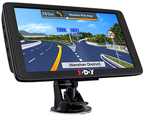 Xgody GPS Navigation for Car Truck GPS Navigation System 2021 Map 7 Inch Touchscreen Car GPS Navigator 8GB 256M with Voice Guidance and Speed Camera Warning Auto GPS with Lifetime Free Map Update
