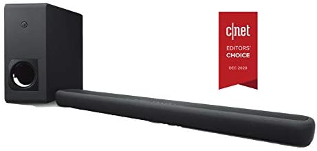 Yamaha ATS-2090 Sound Bar with Wireless Subwoofer, Bluetooth, and Alexa Voice Control Built-in (Renewed)