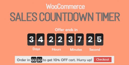 Sales Countdown Timer for WooCommerce and WordPress - Checkout Countdown