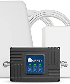 Cell Phone Signal Booster Repeater for Home and Office - Supports GSM 3G and 4G LTE Voice and Data Signal for Verizon, AT&T, T-Mobile, Sprint Band 5/12/13/17 - Cover Up to 5,500 Square Foot Area
