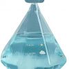 Cement Storm Glass Weather Forecaster Weather Station Liquid Barometer Weather Predictor Fashion Creative Office Desktop and Home Decorative Weather Glass for Home & Office Durable and Useful