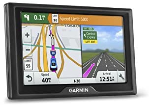 Garmin Drive 50 USA LM GPS Navigator System with Lifetime Maps, Spoken Turn-By-Turn Directions, Direct Access, Driver Alerts, and Foursquare Data, (Renewed)