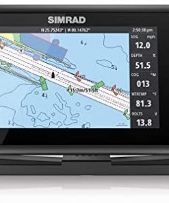 Simrad Cruise 9-9-inch GPS Chartplotter with 83/200 Transducer, Preloaded C-MAP US Coastal Maps