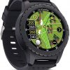 SkyCaddie LX5, GPS Golf Watch with Touchscreen Display and HD Color CourseView Maps, Black, Small