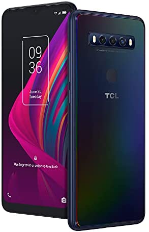 TCL 10 SE Unlocked Android Smartphone, 6.52" V-Notch Display, US Version Cell Phone with 16 MP Rear AI Triple-Camera 4GB RAM + 64GB ROM, 4000mAh Fast Charging Battery, Polar Night