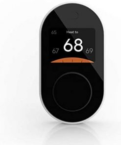 WYZE Smart Wifi Thermostat for Home with App Control Works with Alexa and Google Assistant, Black