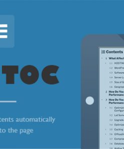 Fixed TOC - table of contents for WordPress(wp) plugin