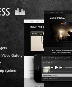 MusicPress - A Timeless Audio Theme
