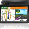 Car GPS Navigation, 9-inch HD Touch Screen Navigation Device Truck 8GB 256MB Navigation with POI High Speed ​​Camera Warning Voice Guide Lane Lifetime Free Map Update