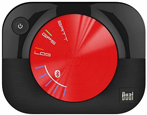 Dual Electronics XGPS160 Multipurpose Universal 5 Device Bluetooth GPS Receiver with Wide Area Augmentation System and Portable Attachment