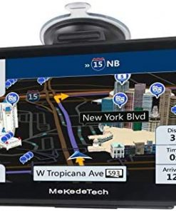 GPS Navigation for Car Truck Newest 2020 Map 7 Inch Touch Screen 8G 256M Navigation System with Voice Guidance and Speed ​​Camera Warning Lifetime Free Map Update