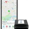 MOTOsafety OBD GPS Car Tracker, Hidden Vehicle Tracker and Monitoring System with Real Time Location GPS Reports, For Auto, Adults, Fleet, Parents, Teen, Elderly, 4G with Phone App